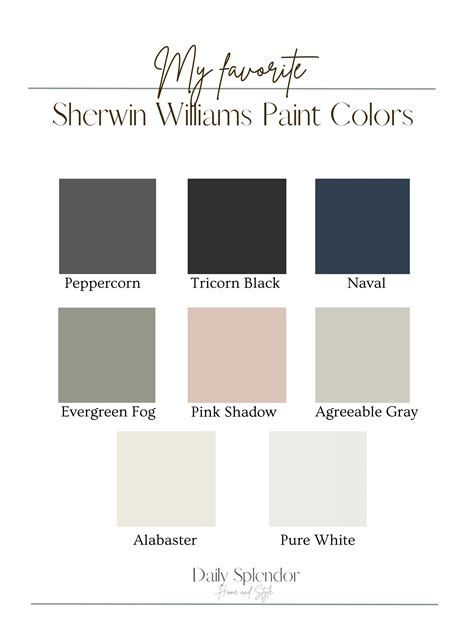 sherwin williams color sample